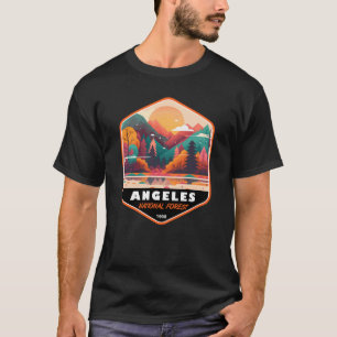Angeles National Forest California Vintage Emblem T-Shirt