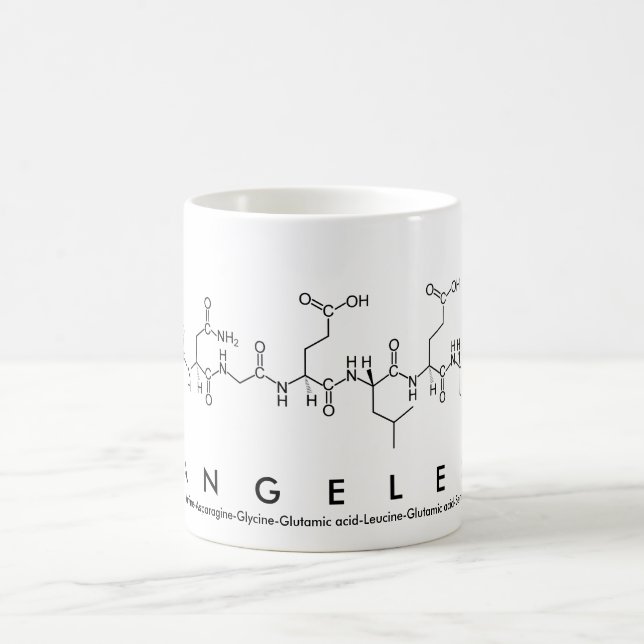 Angeles peptide name mug (Center)