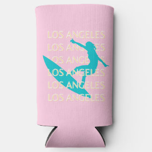 Angeles Travel Art, California, Travel Art, Preppy Seltzer Can Cooler