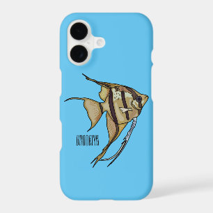 Angelfish cartoon illustration