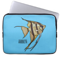 Angelfish cartoon illustration