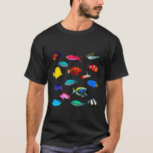 Angelfish Flame Angel Yellow Tang Reef Trigger Fis T-Shirt