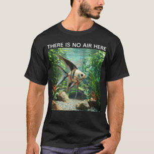 Angelfish swimming in freshwater aquarium T-Shirt