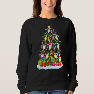 Angelfish Xmas Tree Lighting Santa Angelfish Chris Sweatshirt