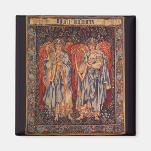 Angeli Laudantes by Sir Edward Coley Burne Jones Magnet