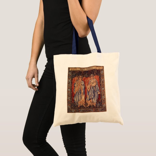 Angeli Laudantes by Sir Edward Coley Burne Jones Tote Bag (Front (Product))