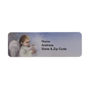 Angelic Blessings Return Address Label