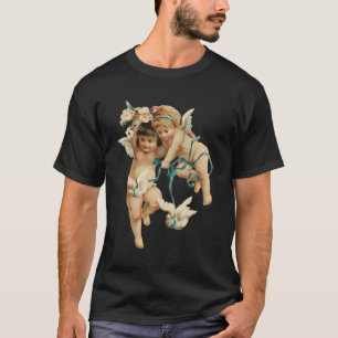 Angelic Cherubs Doves T Shirt