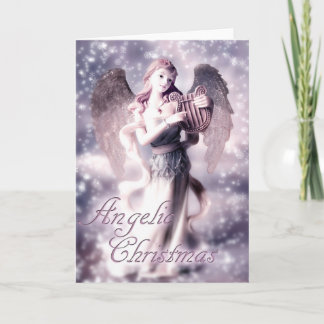 Angelic Christmas Holiday Card