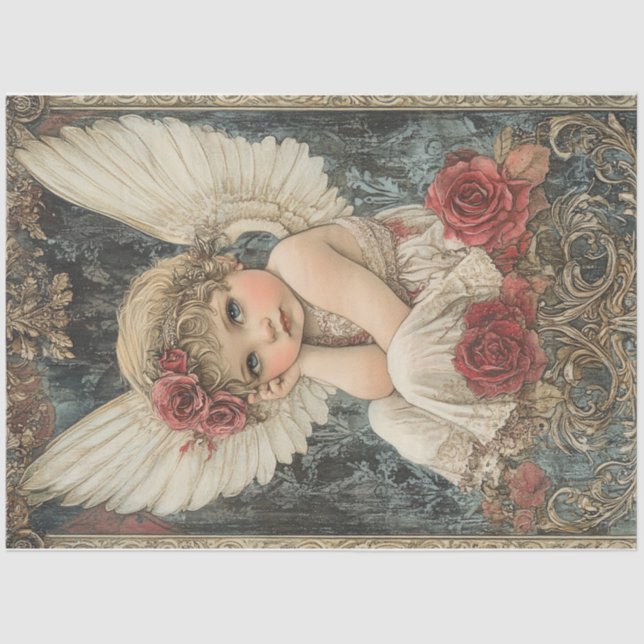 Angelic Face Tissue Paper (Front)