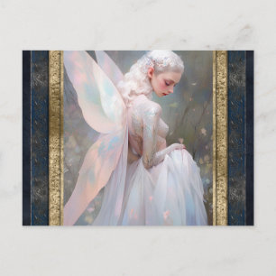 Angelic Fairy Woman Fantasy Art Postcard