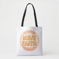 Angelic Faith Tote bag