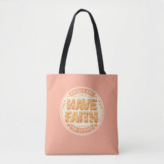 Angelic Faith Tote bag