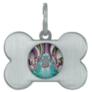 Angelic Hakuna Matata Purple Heart.jpg Pet Name Tag