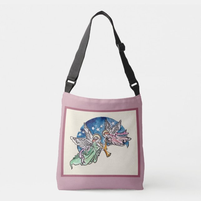 Angelic Hymns Crossbody Bag (Front)