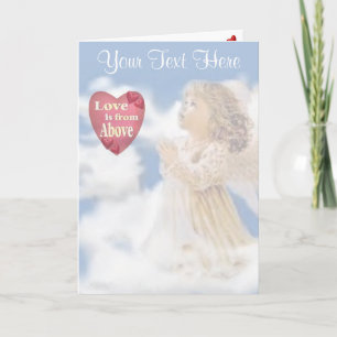Angelic Love Is From Above Card