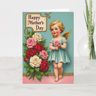 Angelic Mothers Day Child Card
