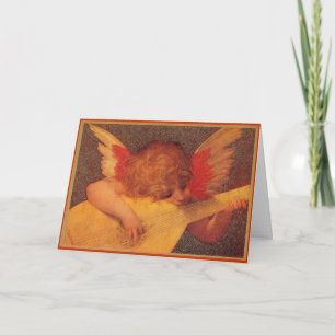 Angelic Musician - Christmas Holiday Card