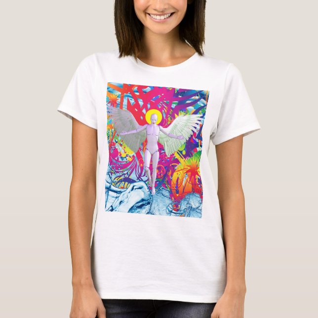 Angelic Robot T-Shirt (Front)