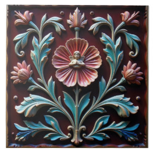 Angelic Sanctum of Serenity Ceramic Tile