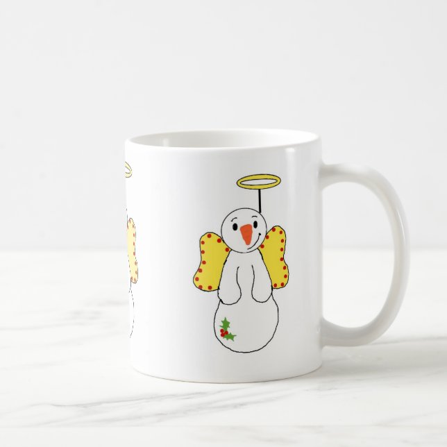 Angelic Snow Angels Coffee Mug (Right)