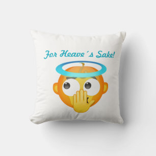 Angelic Surprise emoji Cushion