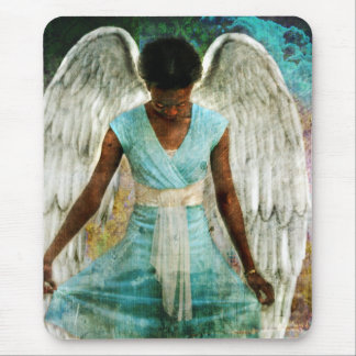 Angelic Thanks Mouse Pad