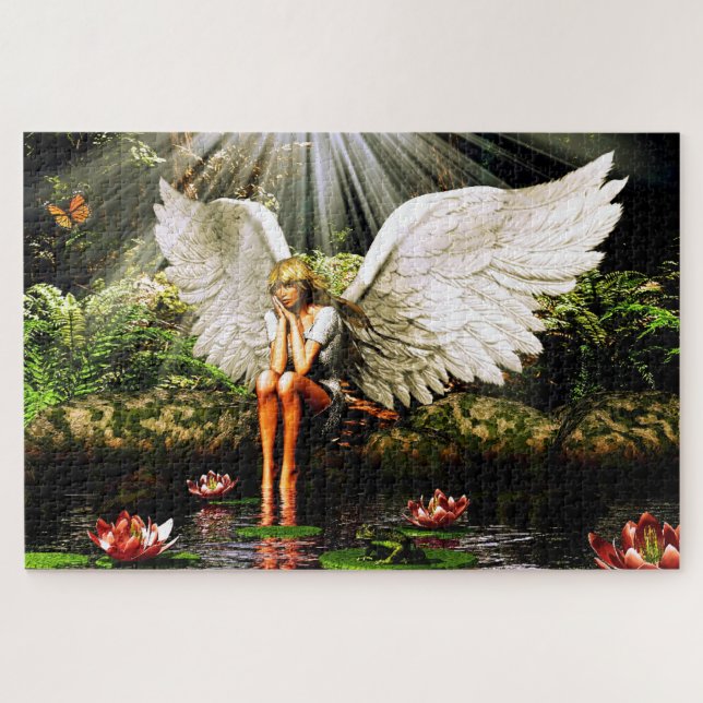 Angelic Thoughts Jigsaw Puzzle (Horizontal)