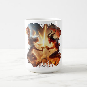 Angelic vs Demonic Force Coffee Mug
