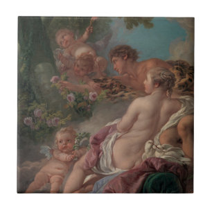 Angelica and Medoro Tile