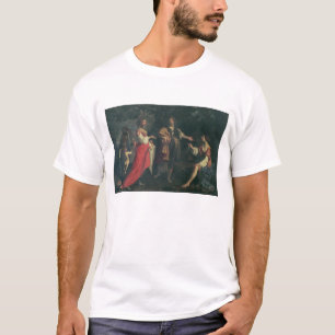 Angelica and the Moor, Medoro, 1634 (oil on canvas T-Shirt
