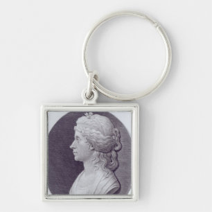 Angelica Kauffman, engraved by J.F Bause Key Ring