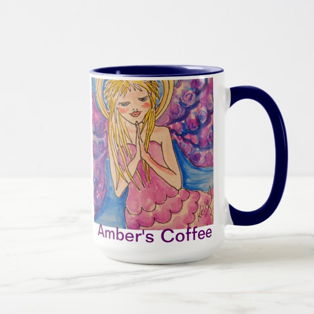 Angelica Mug Personalised for amber (Right)