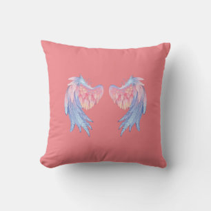 Angelica was born with Angel wings from heaven Thr Cushion