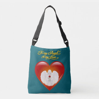 AngelicFaith GoldenHeart Crossbody Bag
