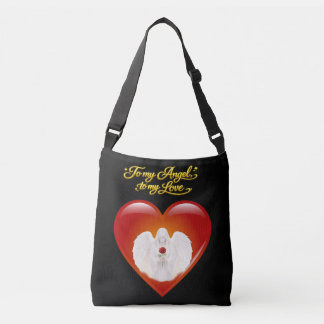 AngelicFaith GoldenHeart Crossbody Bag