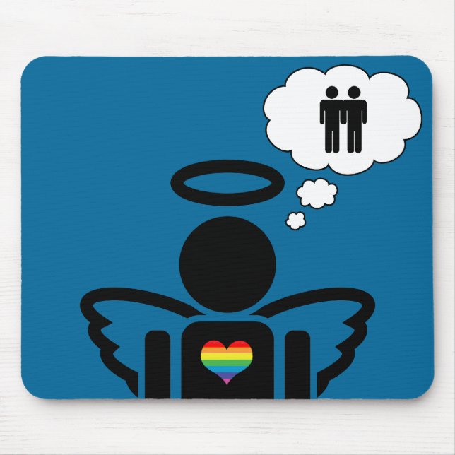 angelicon. boy dreams. mouse pad (Front)