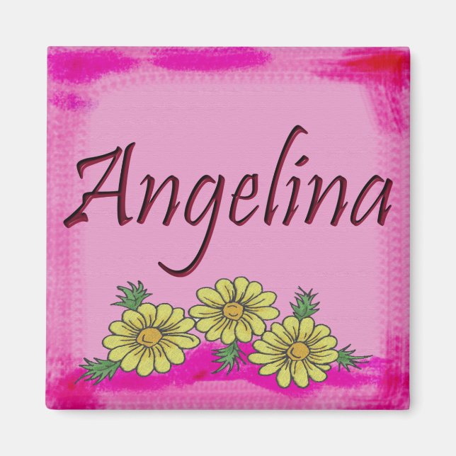 Angelina Daisy Magnet (Front)