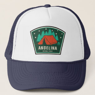 Angelina National Forest Camping Trucker Hat