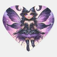 Angelina Purple Gothic Fairy Scorpio Horns Zodiac