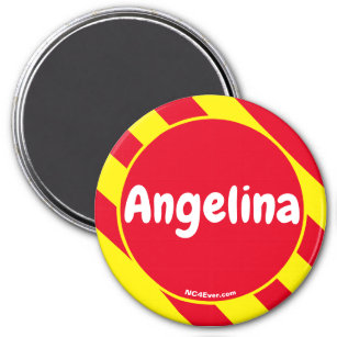 Angelina Red/Yellow Magnet