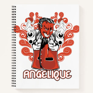 angelique black notebook
