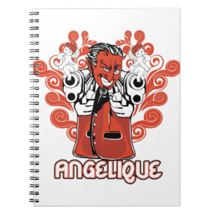 angelique black notebook