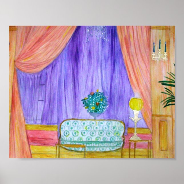 Angelique's Room 8 x 10  Card Stock Print (Front)