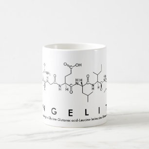 Angelita peptide name mug