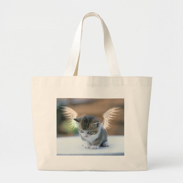 angelkitty large tote bag (Front)