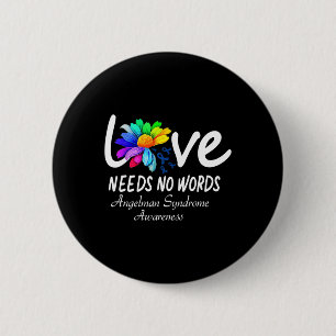 Angelman Syndrome Awareness 2 6 Cm Round Badge