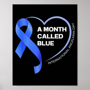 Angelman Syndrome Awareness Day T-shirt.png  Poster