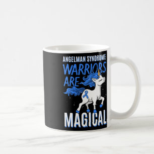 Angelman Syndrome Warrior Happy Puppet Unicorn Lov Coffee Mug