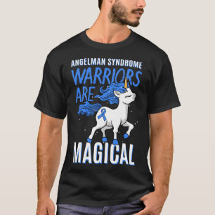 Angelman Syndrome Warrior Happy Puppet Unicorn Lov T-Shirt